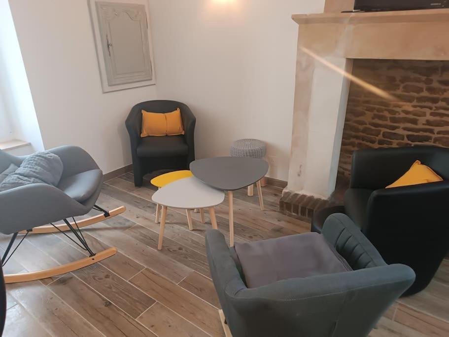 Les Deux Pieds Sous La Couette Villa Saint-Aubin-Sur-Mer  Bagian luar foto
