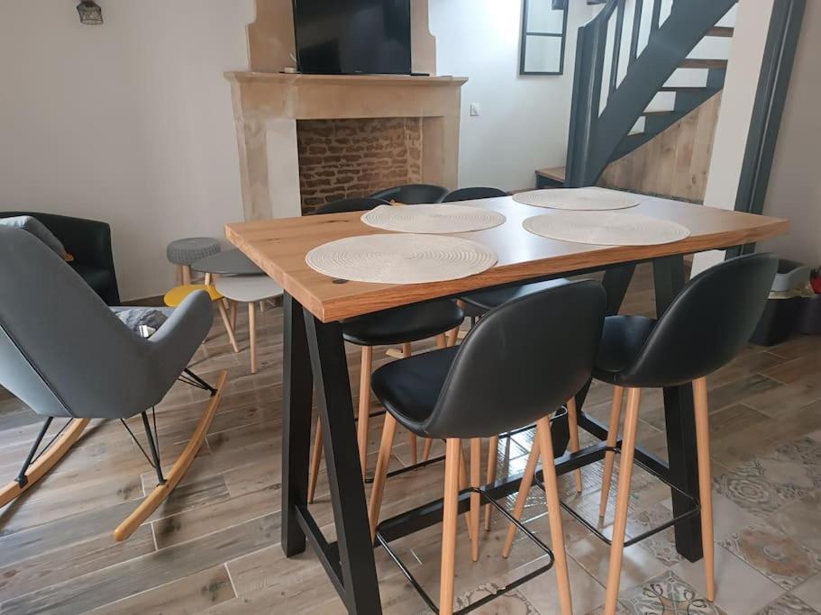 Les Deux Pieds Sous La Couette Villa Saint-Aubin-Sur-Mer  Bagian luar foto